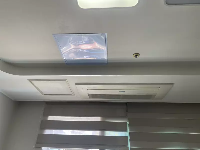 일산 백석동 오피스텔 천장형 에어컨 냉방불량 점검